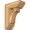 Ekena Millwork Westlake Slat Rough Sawn Bracket w/ Offset Brace, Western Red Cedar, 6"W x 14"D x 18"H BKT0604X14X18WTL06RWR - alternate 1